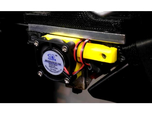 Lulzbot Mini 25mm Heatblock fan replacement by mrvanes