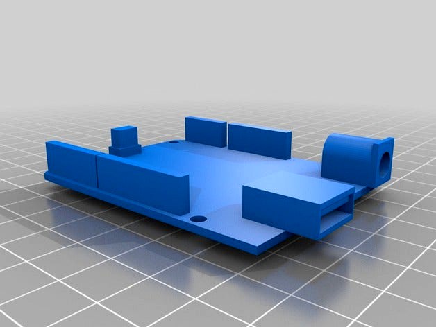 Arduino Uno Model by Menneset