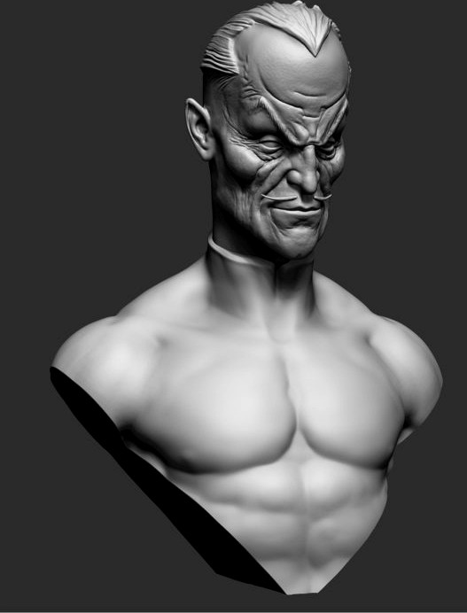 Sinestro3d model