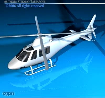 Helicopter3d model