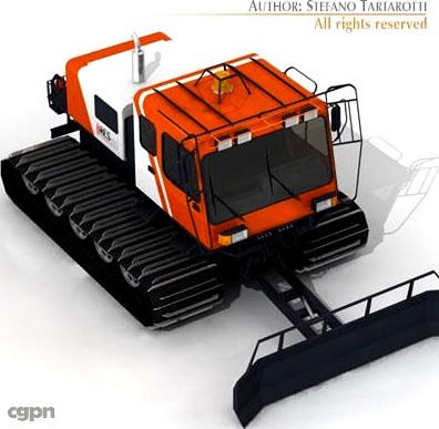 Snowcat 23d model