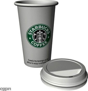 Starbucks Coffee Cup3d model