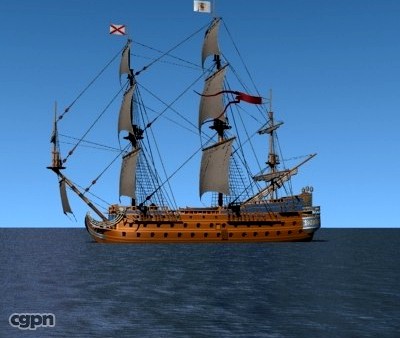 Galleon San Felipe3d model