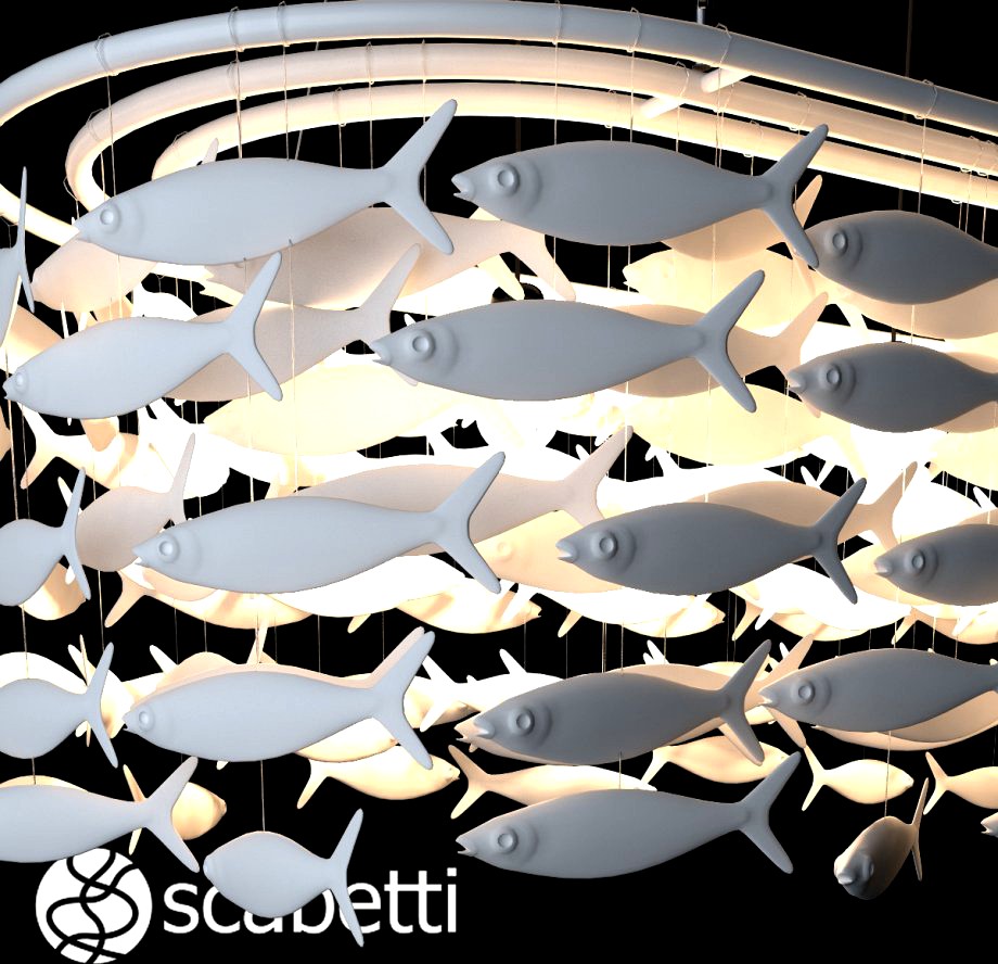 Scabetti Fishes by Dominic & Frances Bromley3d model