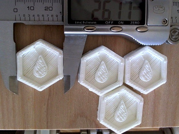 Reprap Logo Token by MrJohn