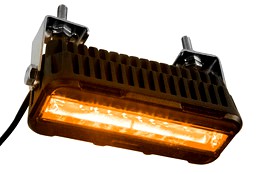 27W LED Forklift Zone Light - Pedestrian Safety - Amber Light - 10-100V DC - Aluminum Alloy