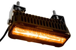 27W LED Type EE Forklift Zone Light - Pedestrian Safety - Amber Light - 10-100V DC - Aluminum Alloy