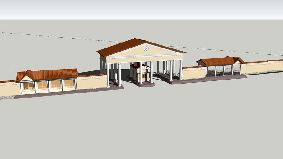 Центральный портик Crimea Grand Prix