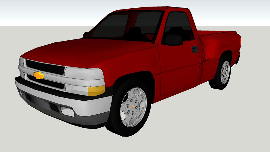 1999-2002 style Chevrolet Silverado Stepside (FIRST)