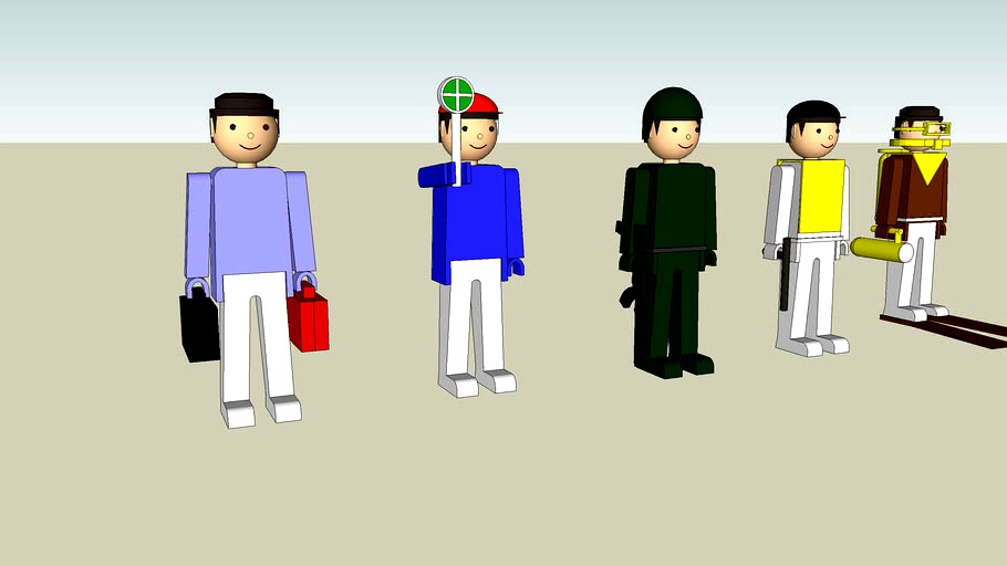 Igra plastic figures