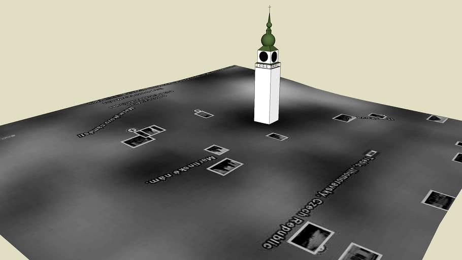 Městská věž v Třebíči (CZ)