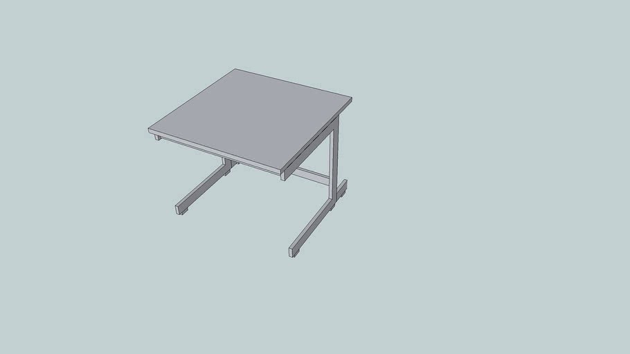 Labortisch mit C-Fuß-Tischgestell