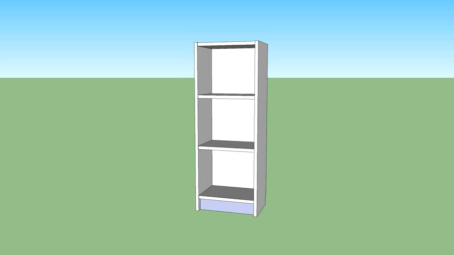 IKEA Billy 40x106 3d model