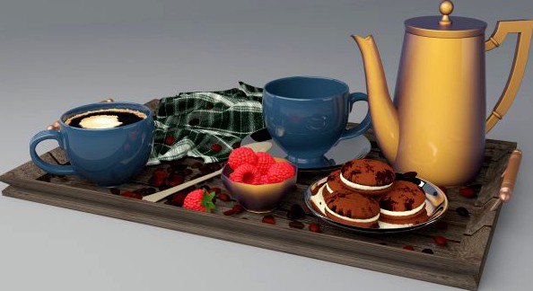 Kitchenware 3D Model