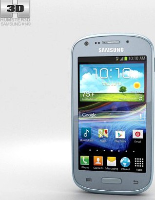 Samsung Galaxy Admire 2 Cricket 3D Model