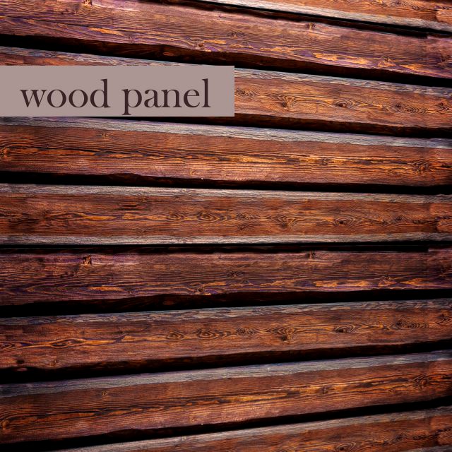 Wood panel 3D 3D Model