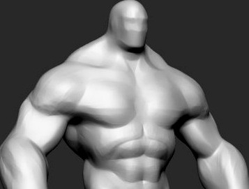 ComicBook Character Base 3D Model