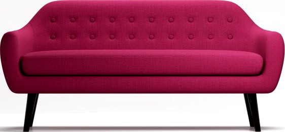 Sofa Ritchie purple 3D Model