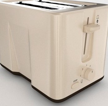 Toaster classic design 3D Model
