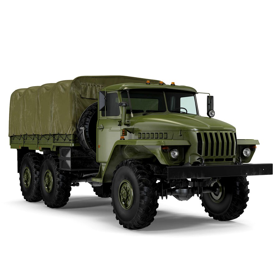 URAL 4320 Truck Off Road 6x6 Vehicle