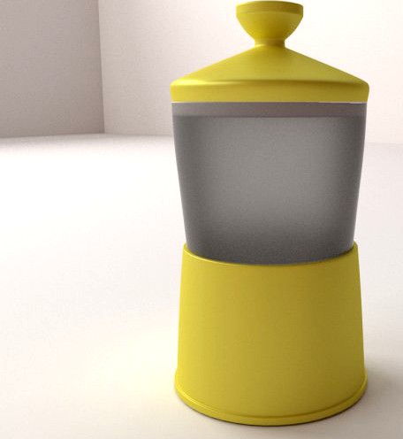 Half Boiled Egg Maker 3D Model