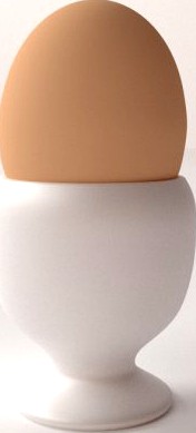 Egg Cup 3D Model