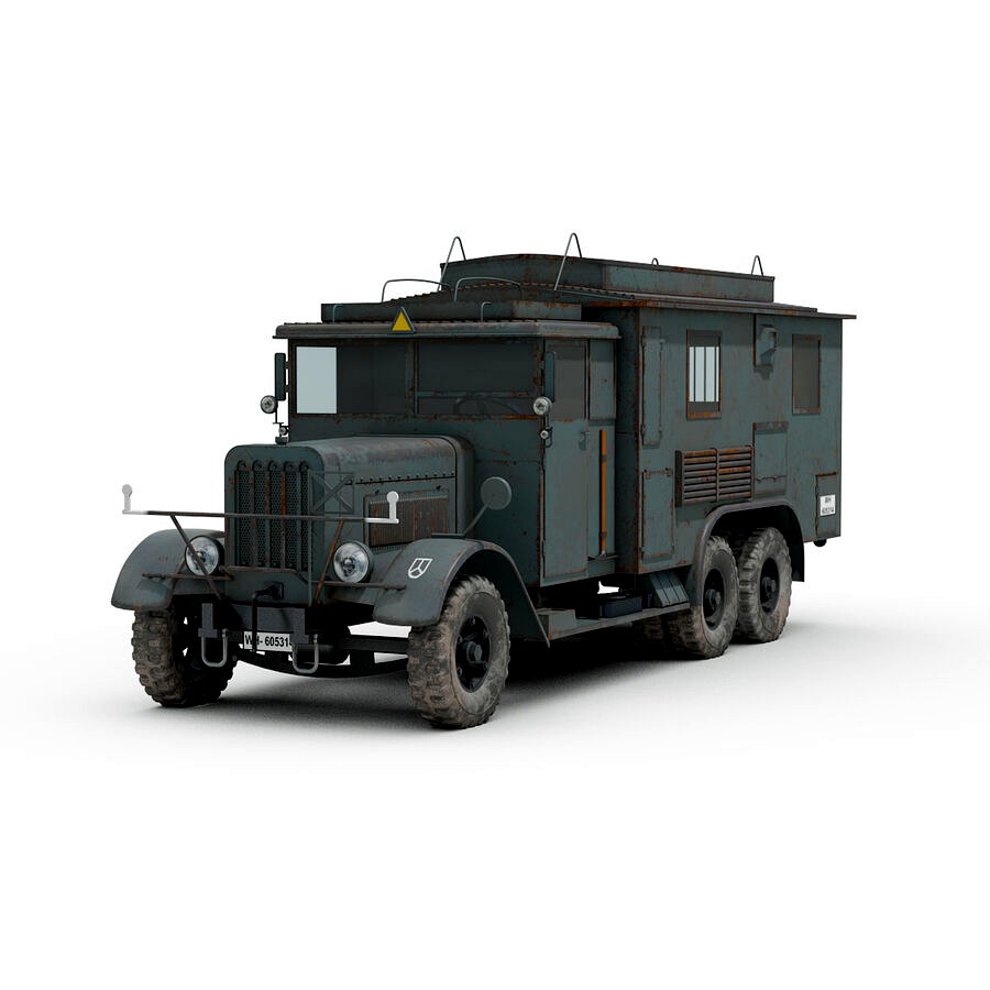 Kfz72 Henschel Truck