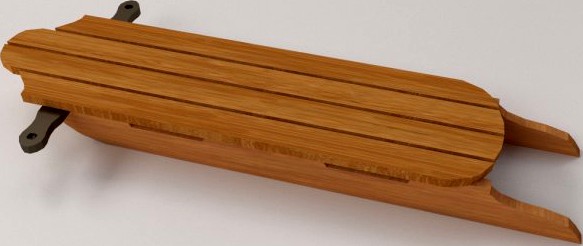 Sled 3D Model