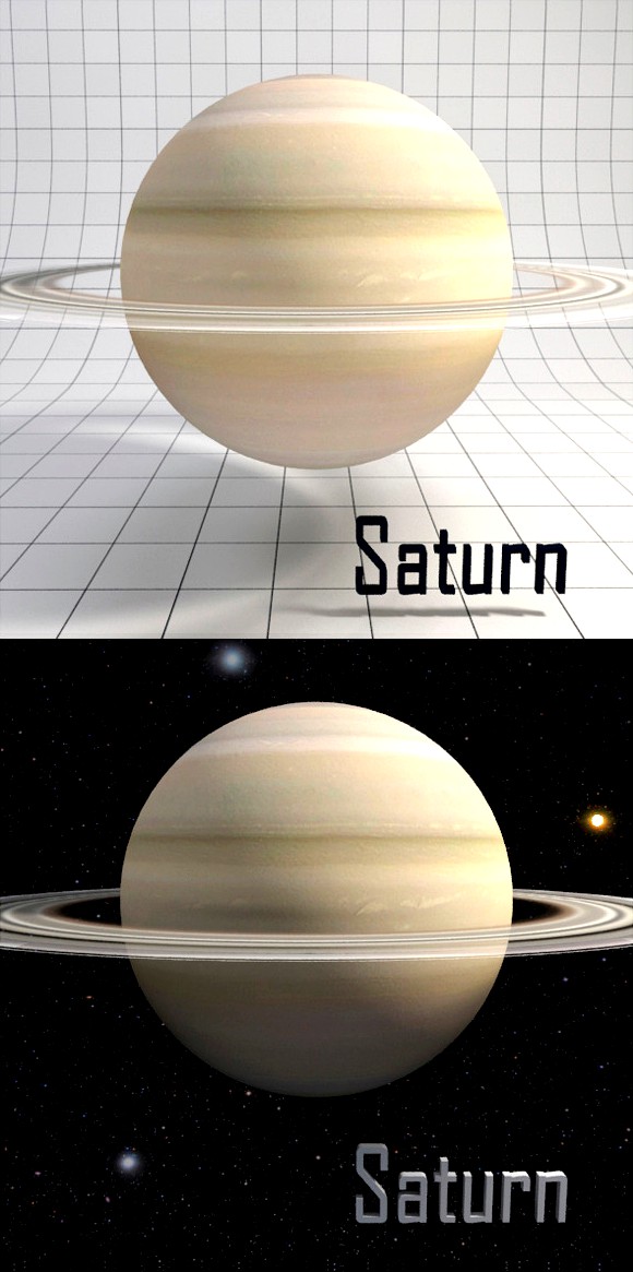 Saturn - Realistic HD model