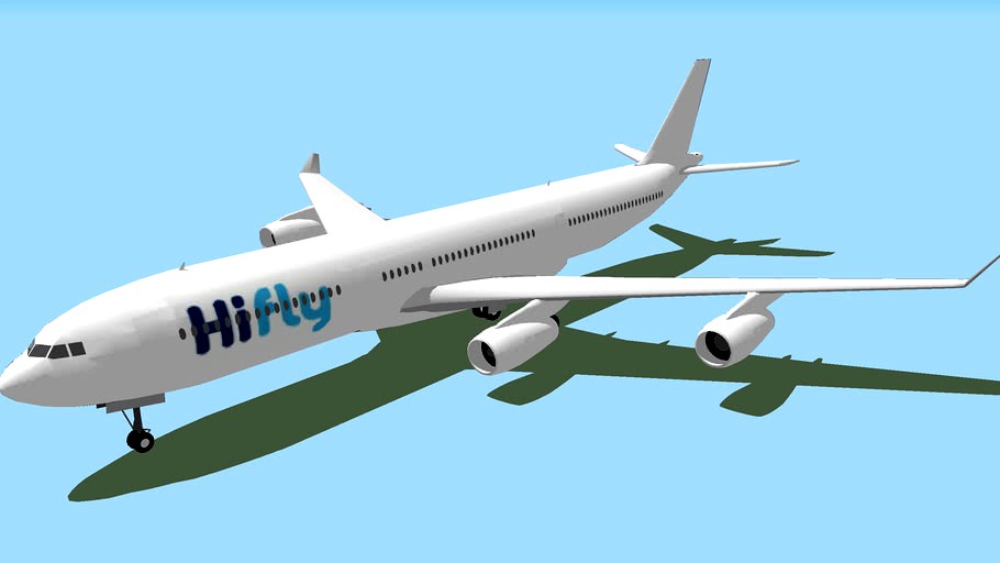 HiFly Airlines Airbus A340-300 {1Mb}