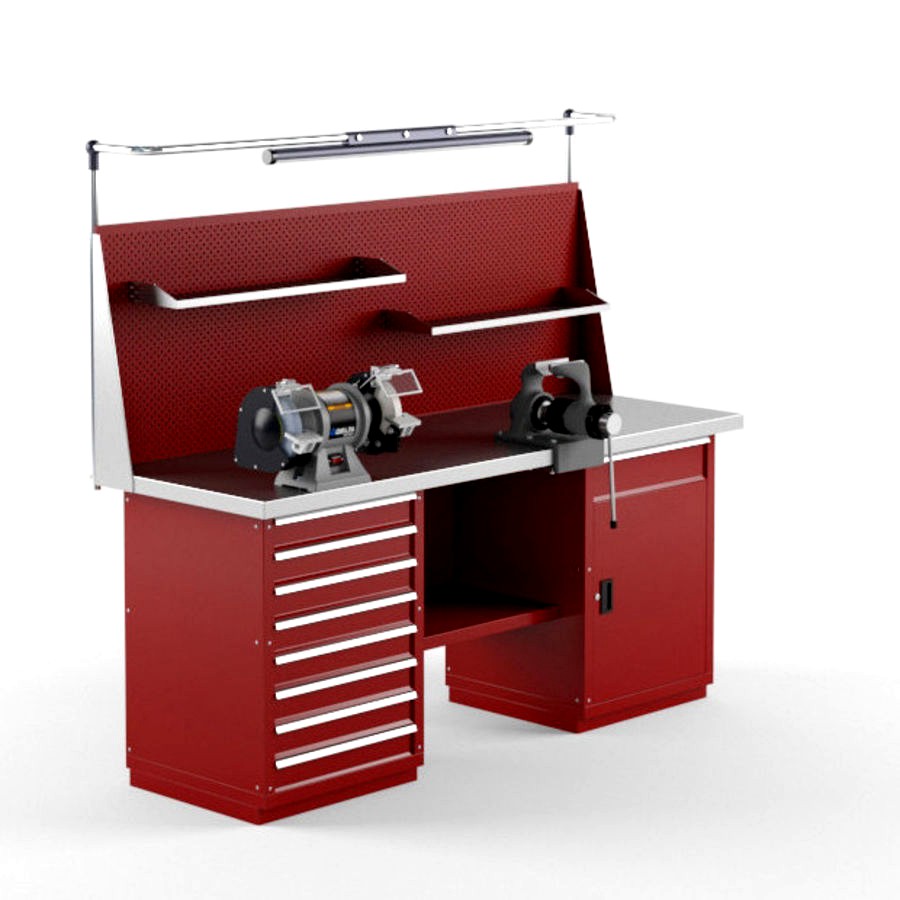 Workbench with equipment