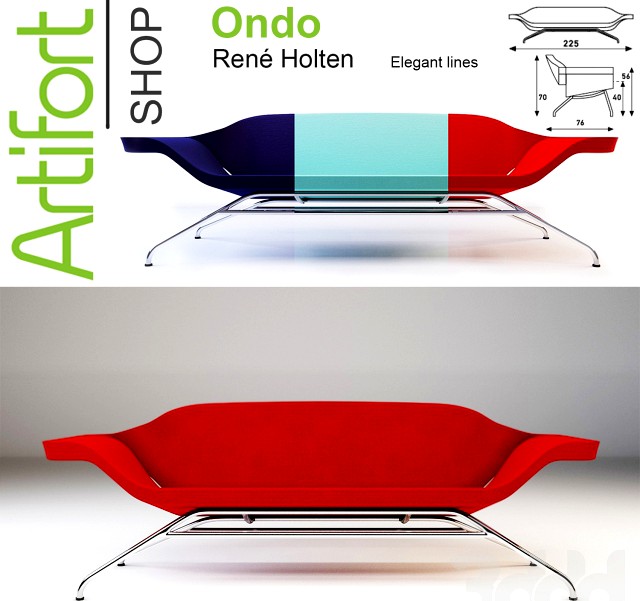 Artifort-Sofa Ondo