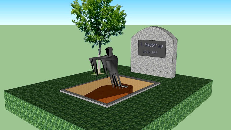 Tombe/squelette