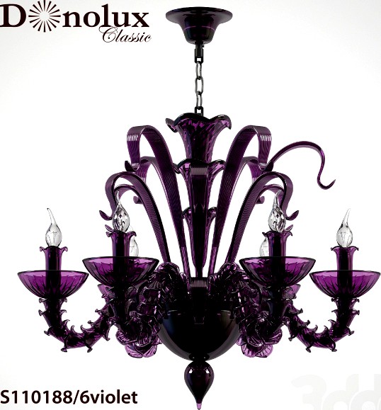 Люстра Donolux S110188/6violet