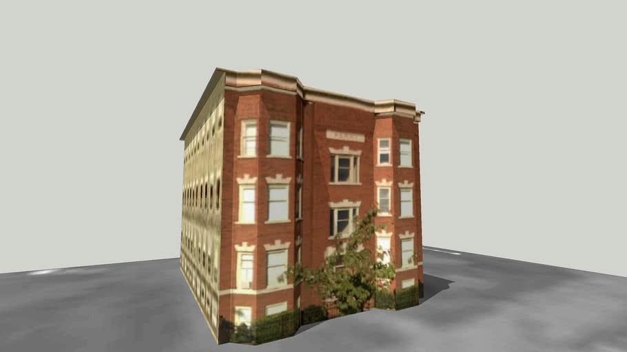 Perry Apartments 3d model