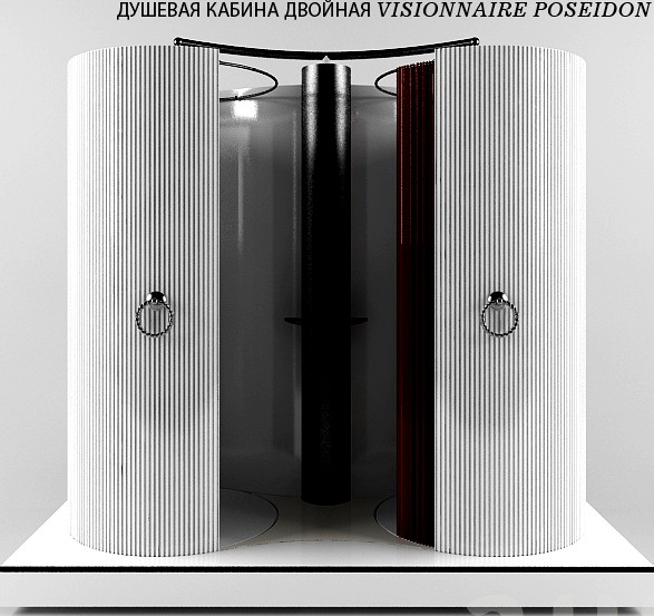 ДУШЕВАЯ КАБИНА ДВОЙНАЯ VISIONNAIRE POSEIDON