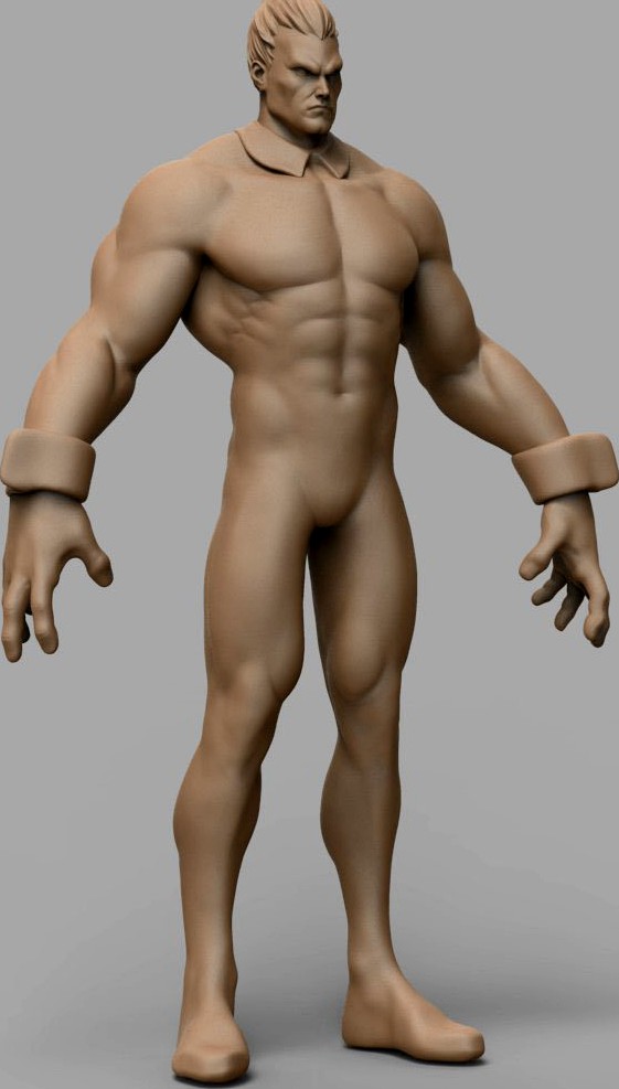 Heroic Character3d model