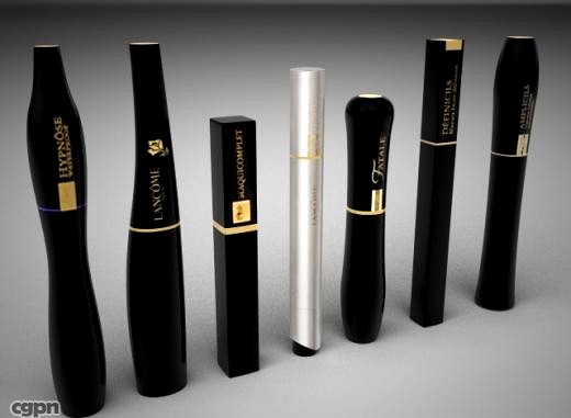 Lancome Mascara Collection3d model