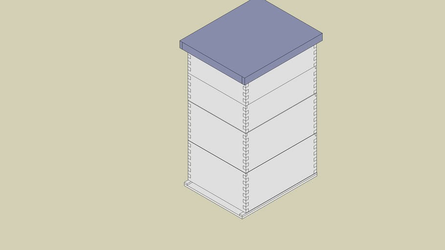 Complete Langstroth Hive
