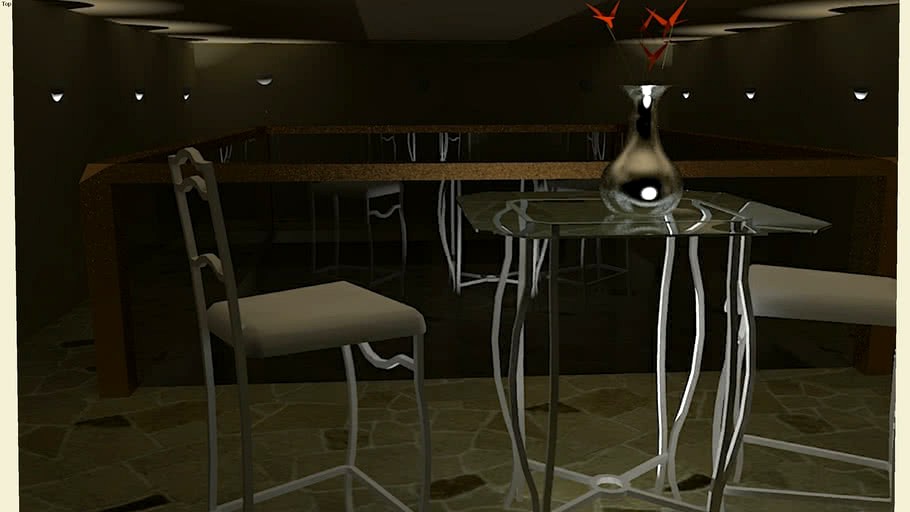 Test scene (after render)