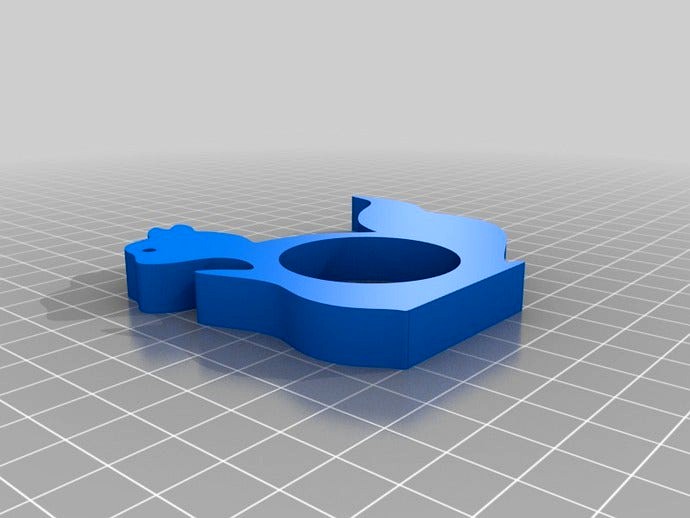 Squirrel Napkin Ring by Aeromarino