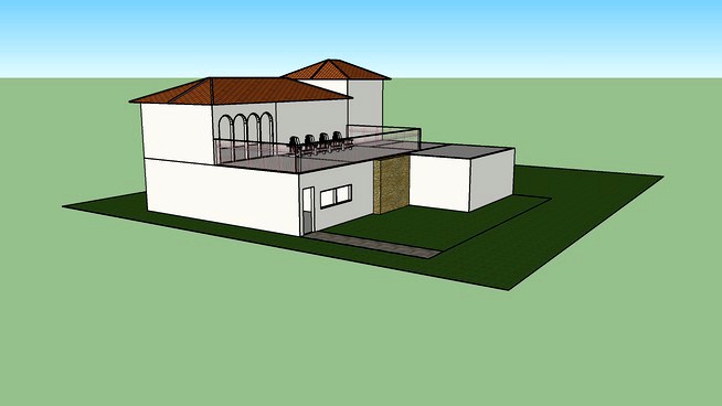 Casa Sketchup exercício 2