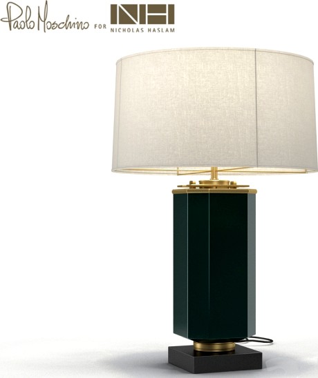 Nicolas Haslam ELENI TABLE LAMP BLUE