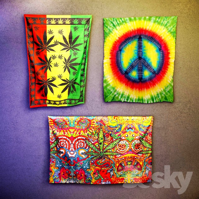 Linens hippie, rasta