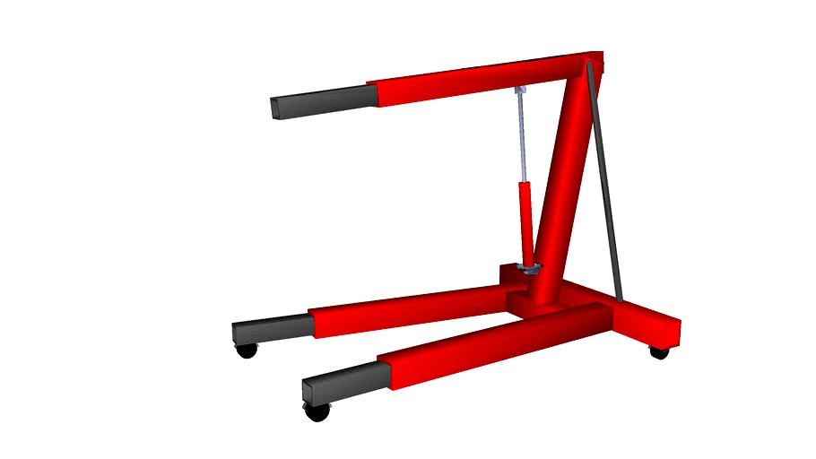 Engine hoist 3d model