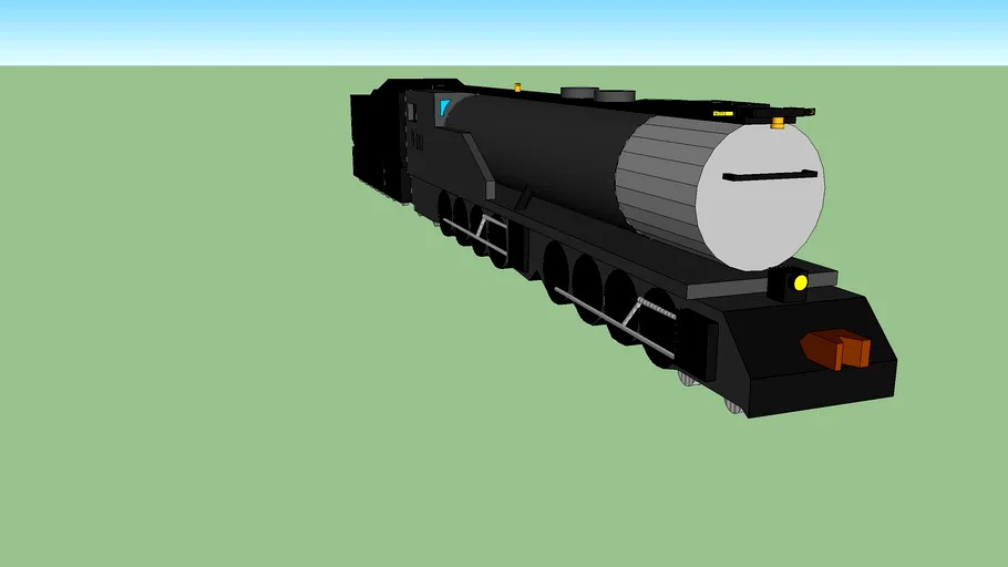 u.p. big boy articulated locomotive 4-8-8-4