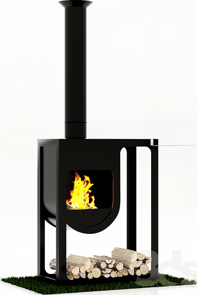 Harrie Leenders spot fireplace