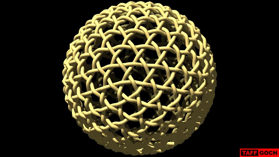 Geodesic Weave • Sphere