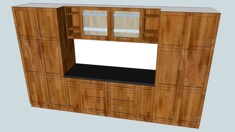 Kitchen w/ Shaker Style Fronts