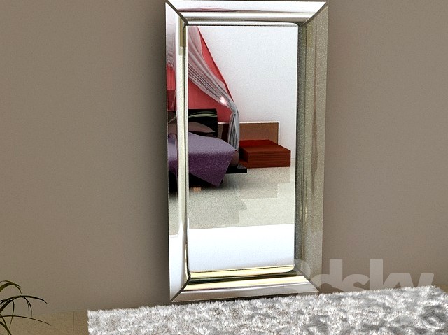 The mirror Caadre design Philippe Starck Extras